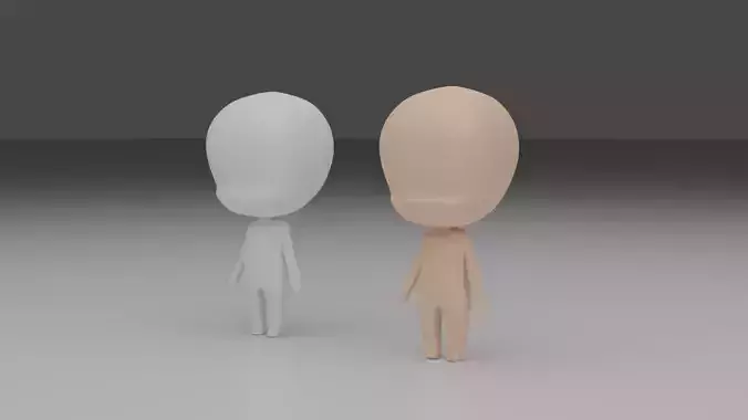 nendoroid body only Free 3D model