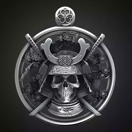 Pendant Sakura Samurai