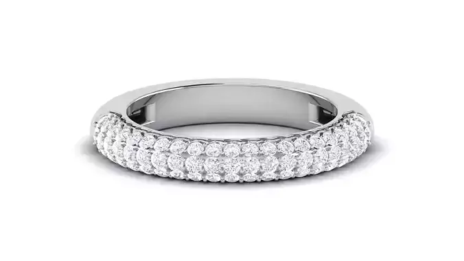 Solitaire Engagement Wedding Ring Eternity Band 