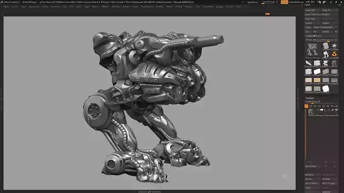 robot battle a05 3d print model