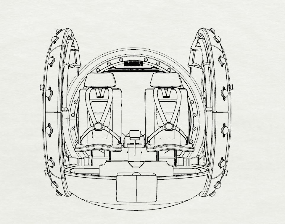 Jurasic Park Gyrosphere 3D Model  3D model_6
