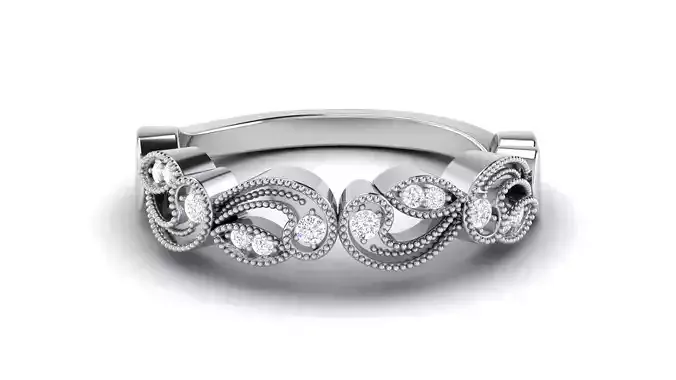 Solitaire Engagement Wedding Band Ring