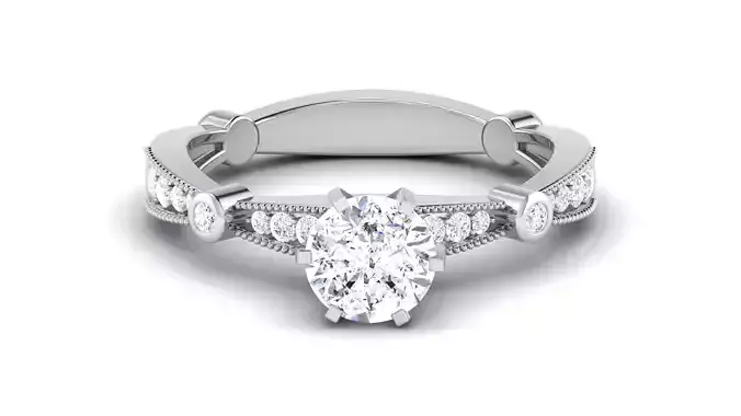 Solitaire Engagement Wedding Ring Bridal Ring