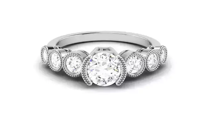 Solitaire Engagement Wedding Ring Bridal Ring