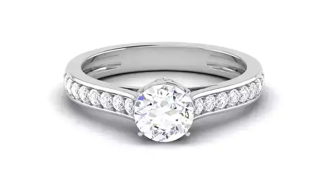  Engagement Wedding Ring Bridal Ring 3D print model