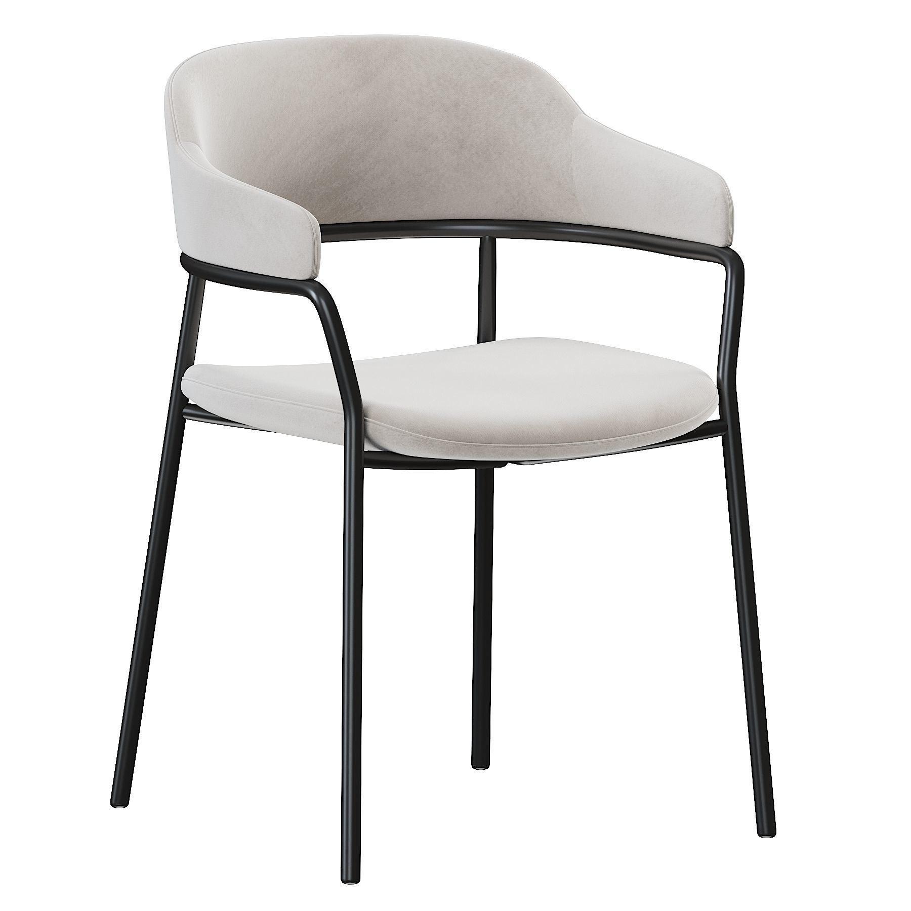 Signorina Dining Chair 3D model_3