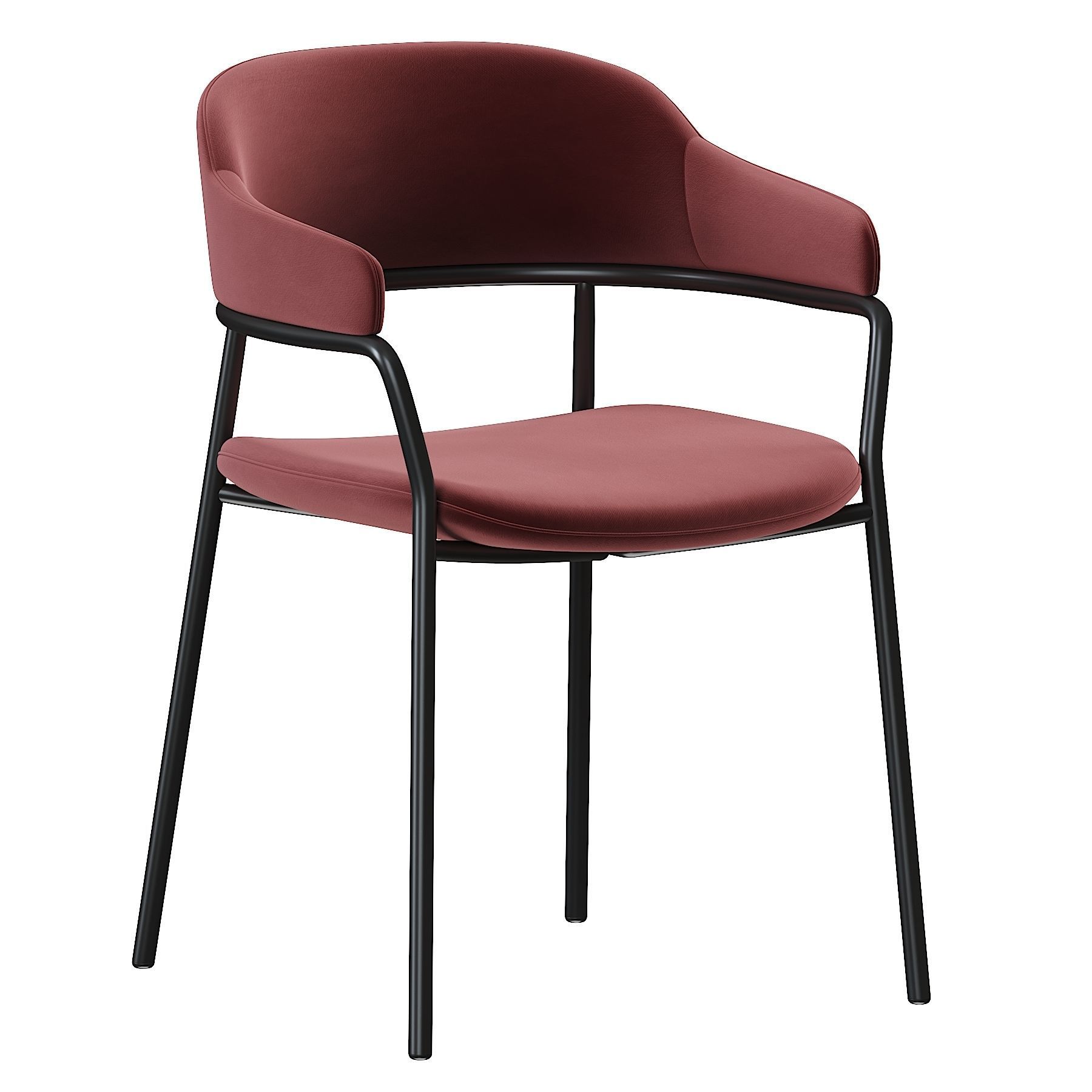 Signorina Dining Chair 3D model_2