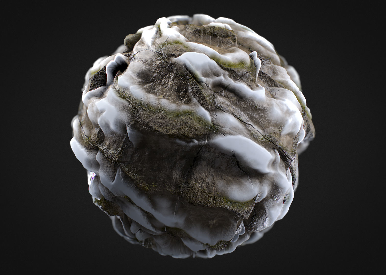 Snowy Rock Generator Texture_3