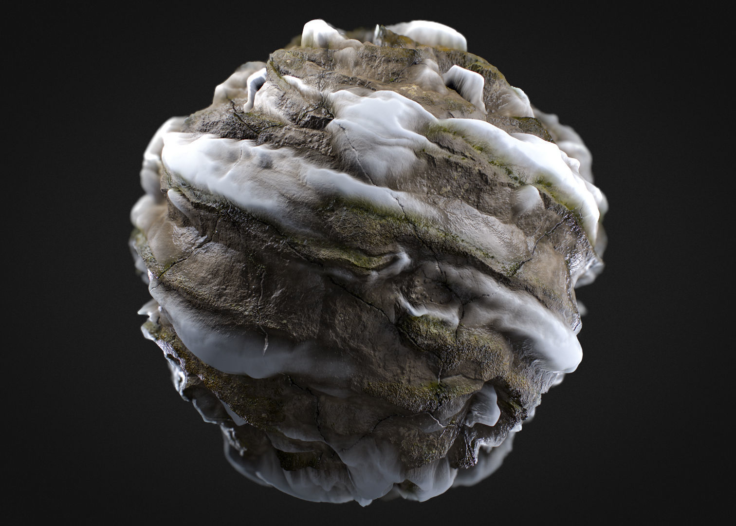 Snowy Rock Generator Texture_4