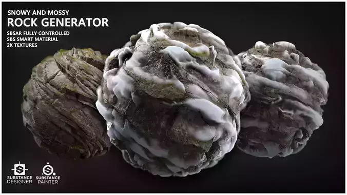 Snowy Rock Generator