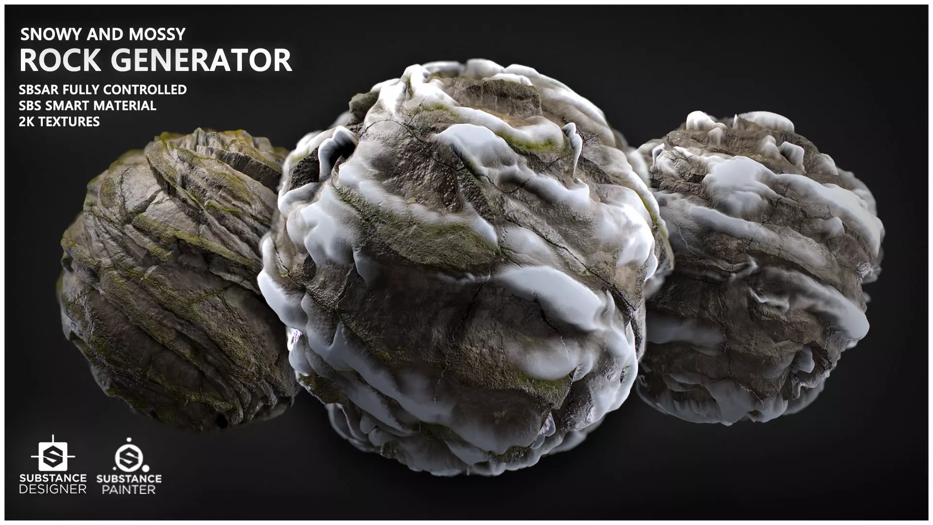 Snowy Rock Generator Texture_0