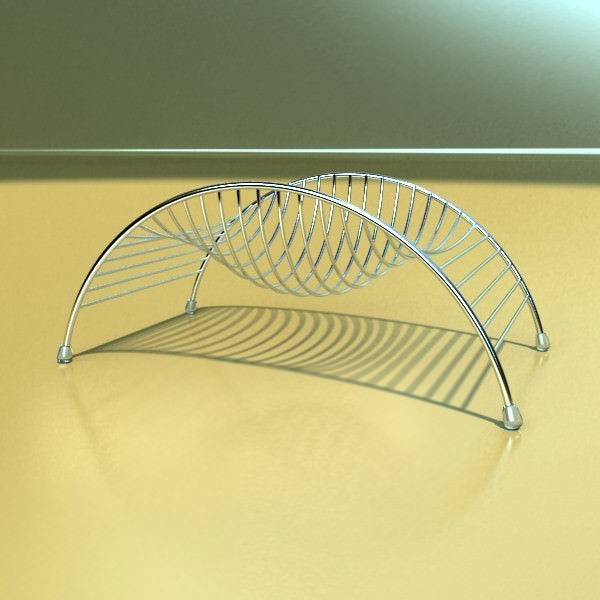 Lemons in Decorative Metal Wire Container 3D model_21