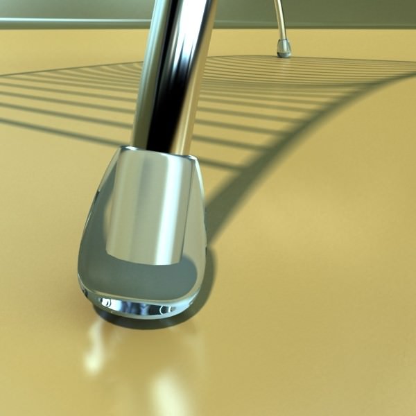 Lemons in Decorative Metal Wire Container 3D model_24