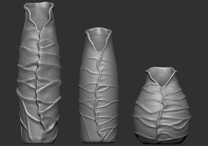 Vase01-3Dprint head with hole in it 3D print model