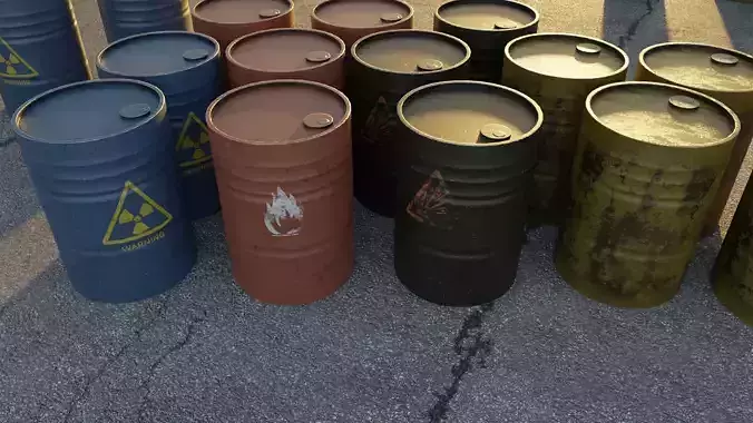 Industrial barrels game 