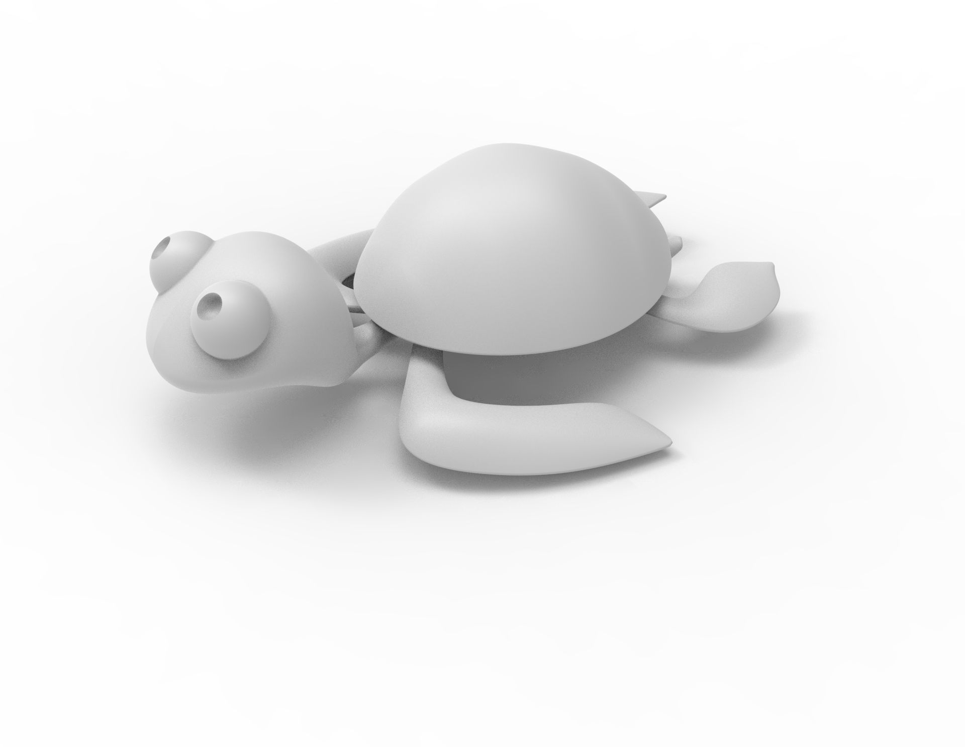Turtle - Toto 3D print model_8
