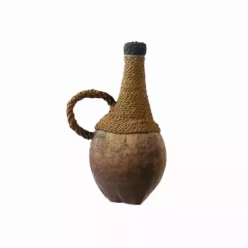 Coconut Bottle 3D model