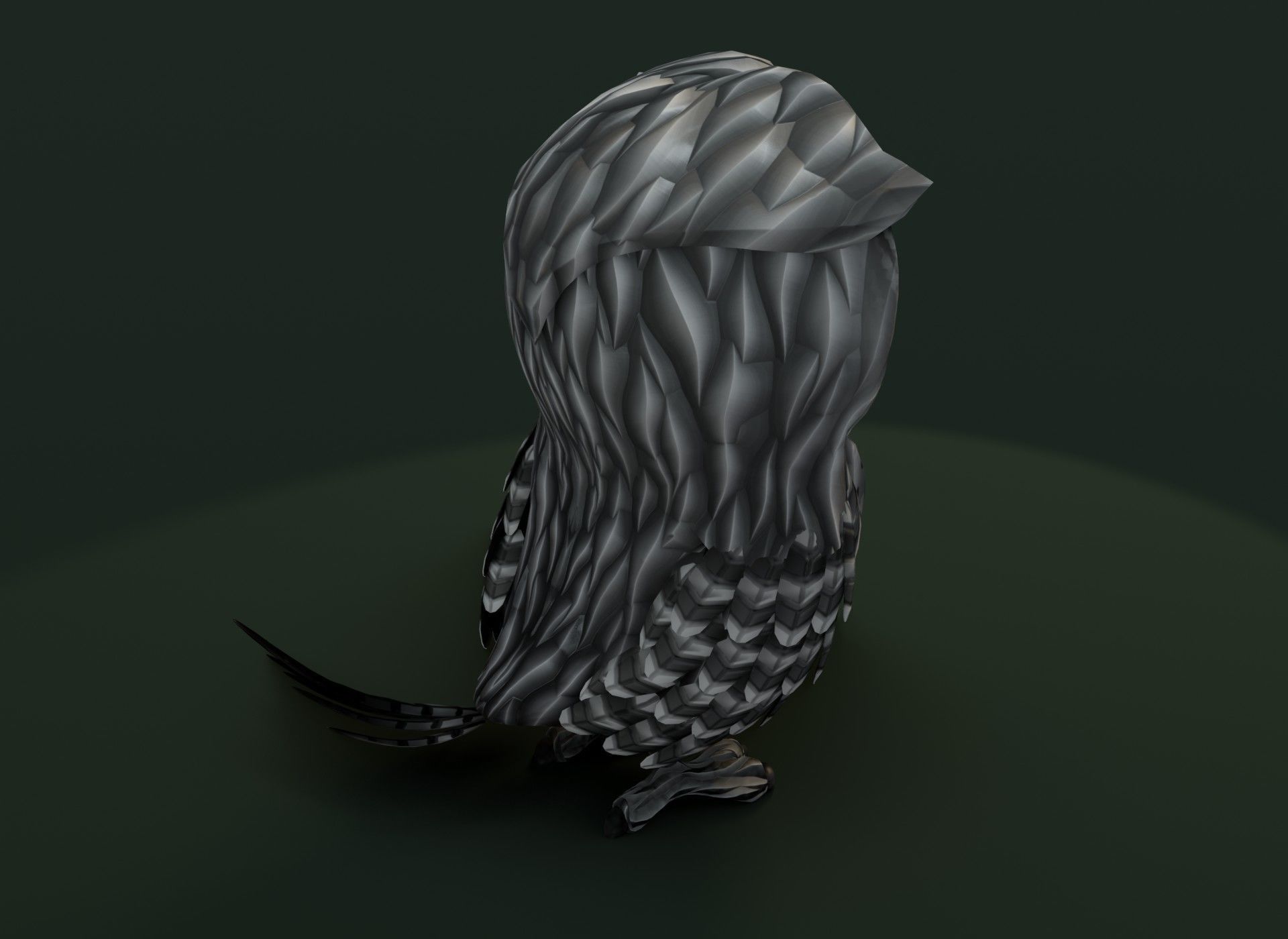 Cartoon Owl Animated 3D Model Collection _14