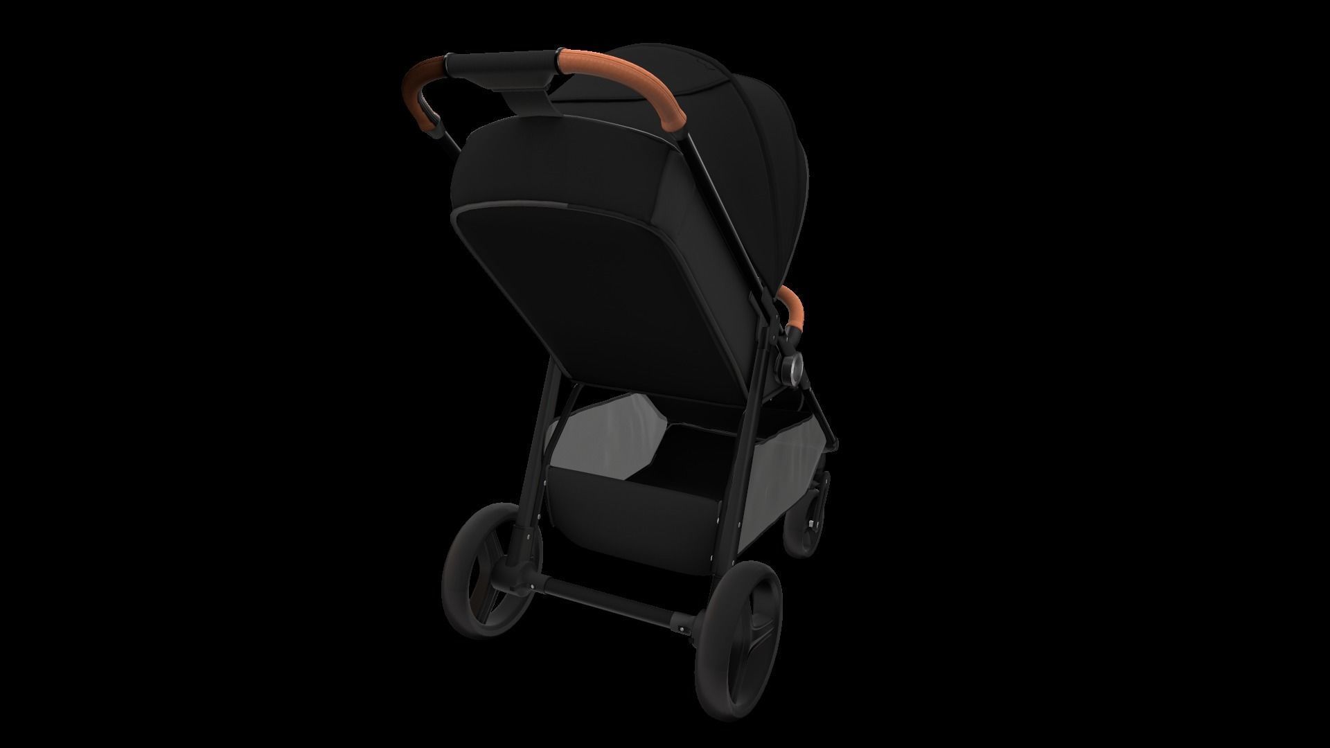 Stroller cibo 3D model_3