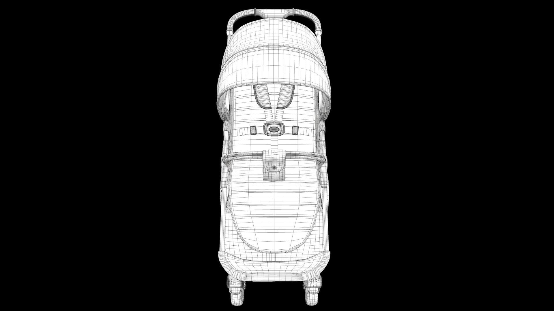 Stroller cibo 3D model_27