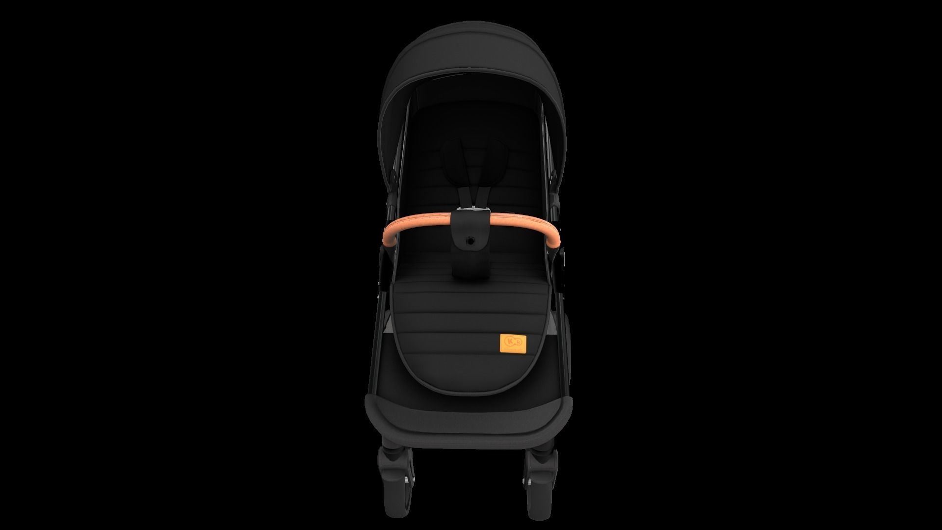 Stroller cibo 3D model_4