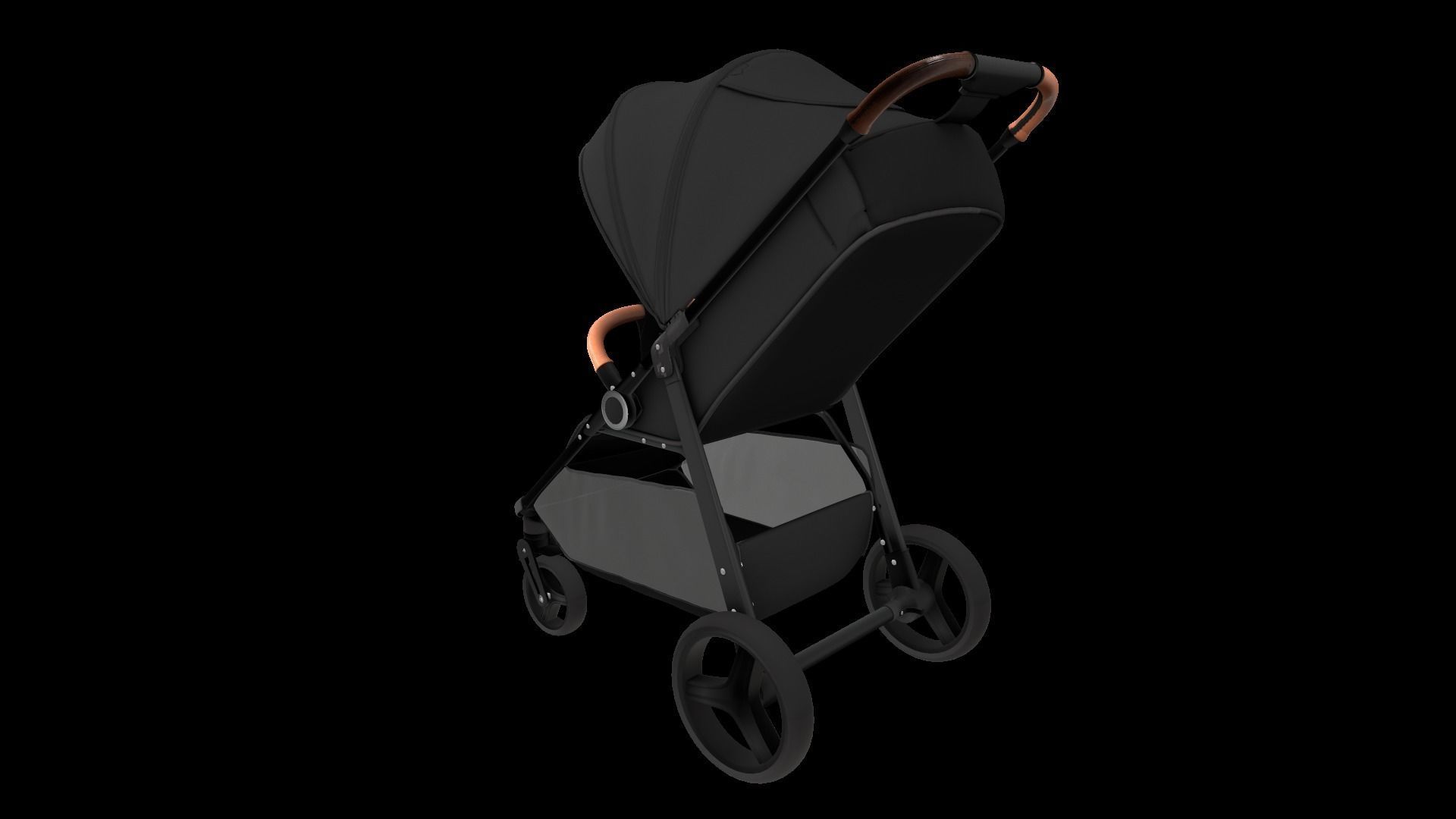 Stroller cibo 3D model_5