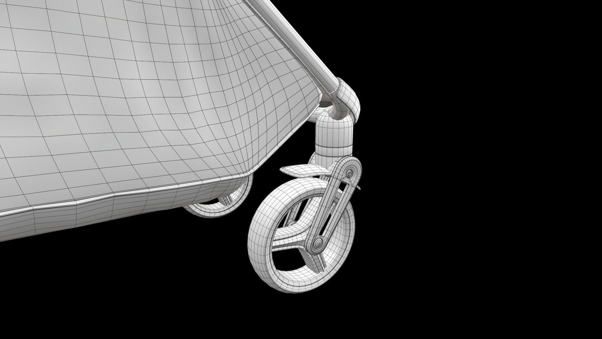 Stroller cibo 3D model_29