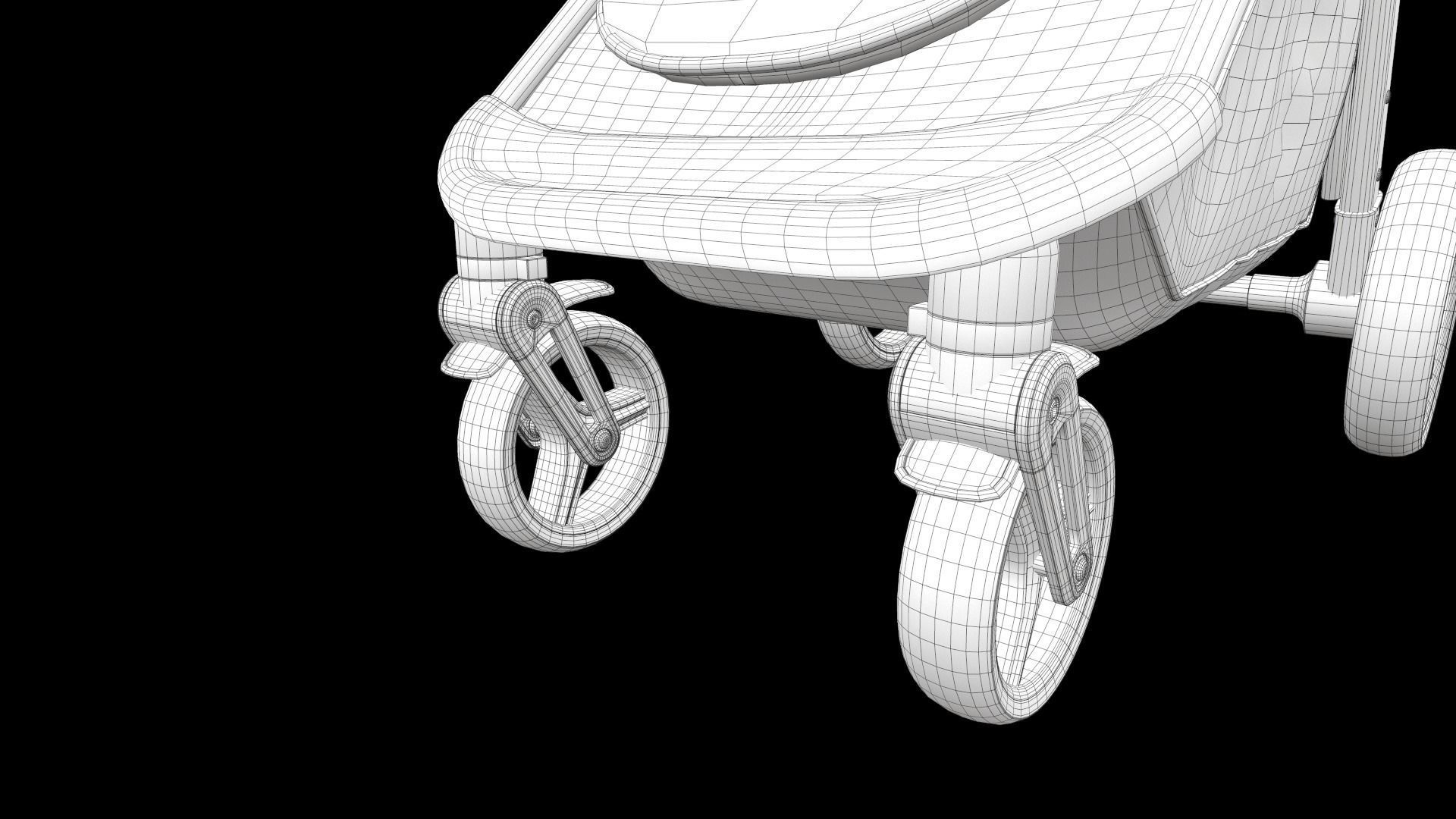 Stroller cibo 3D model_30