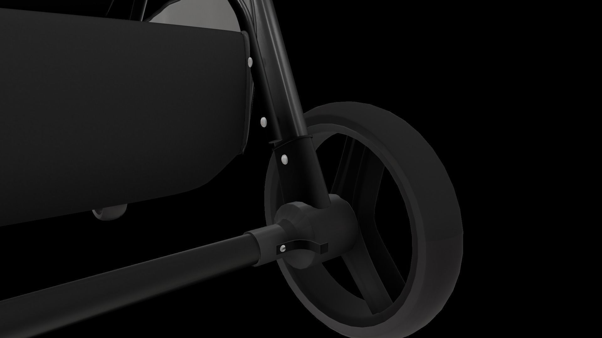 Stroller cibo 3D model_8