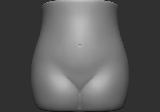 Vase04-3Dprint female nipple 3D print model