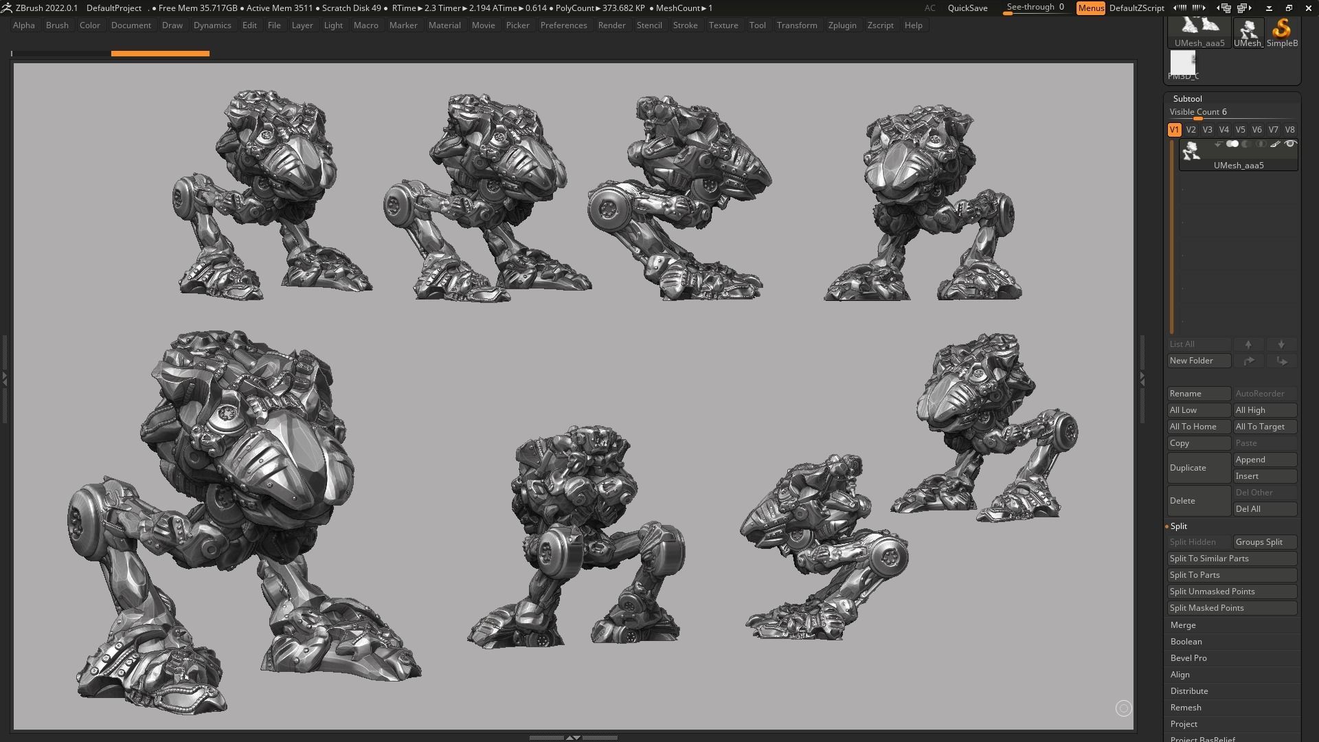 robot battle a06 3d print model 3D print model_3