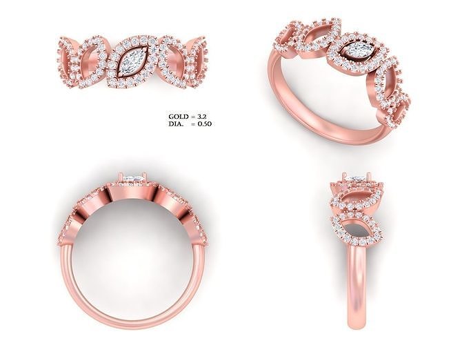 snake ring for 3d printing 3D print model