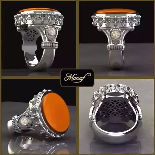 Mens ring STL