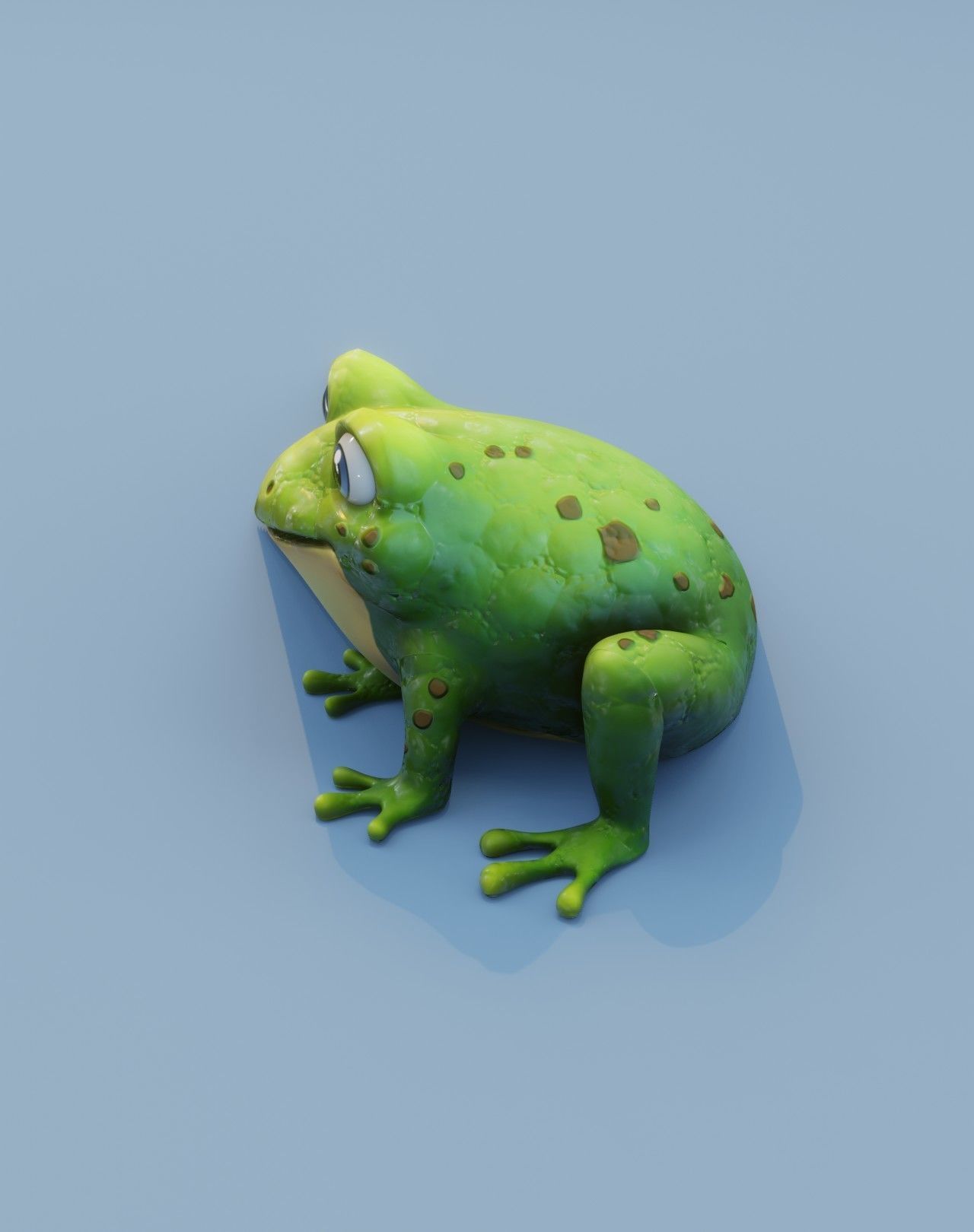 Cartoon Frog Animated 3D Model Collection _36