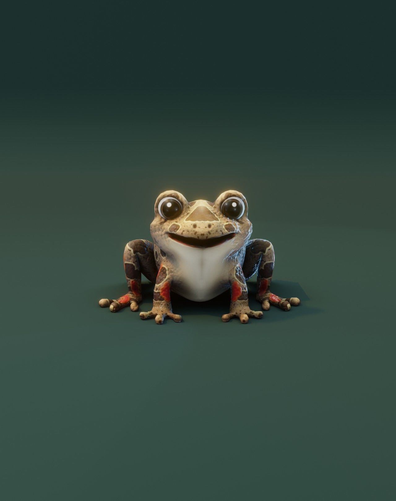 Cartoon Frog Animated 3D Model Collection _18