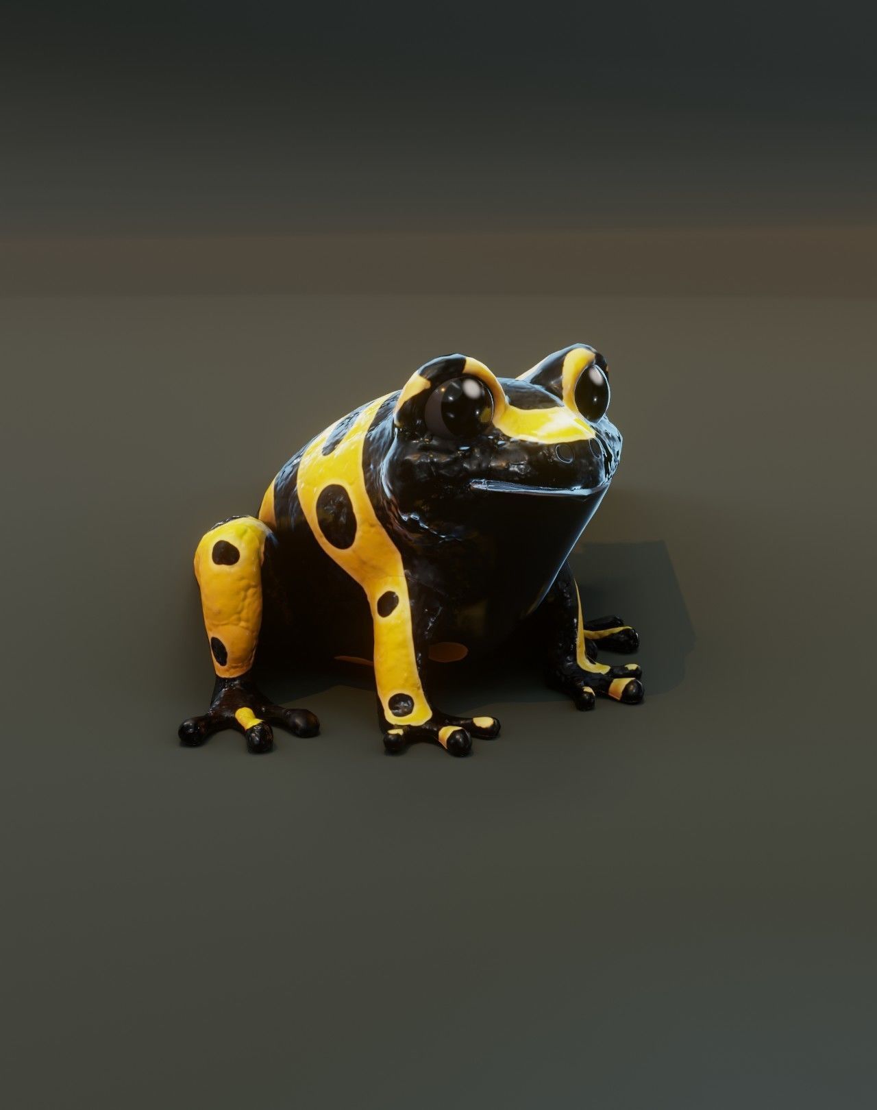 Cartoon Frog Animated 3D Model Collection _22