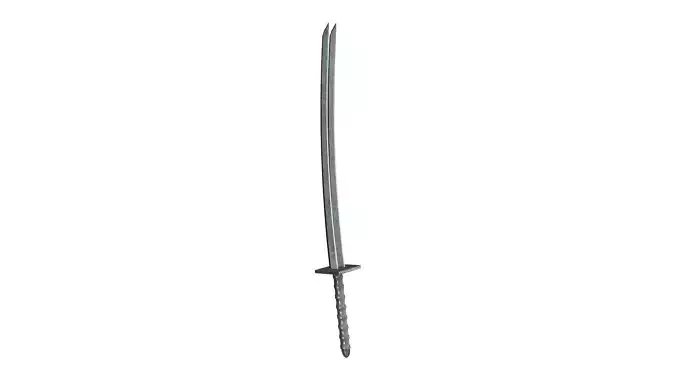 Double Blade Combat Sword
