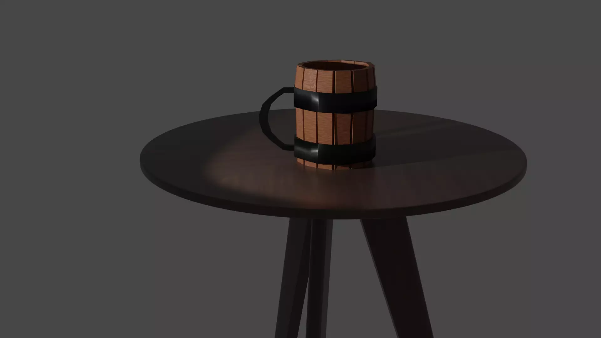 Tavern Cup Free low-poly 3D model