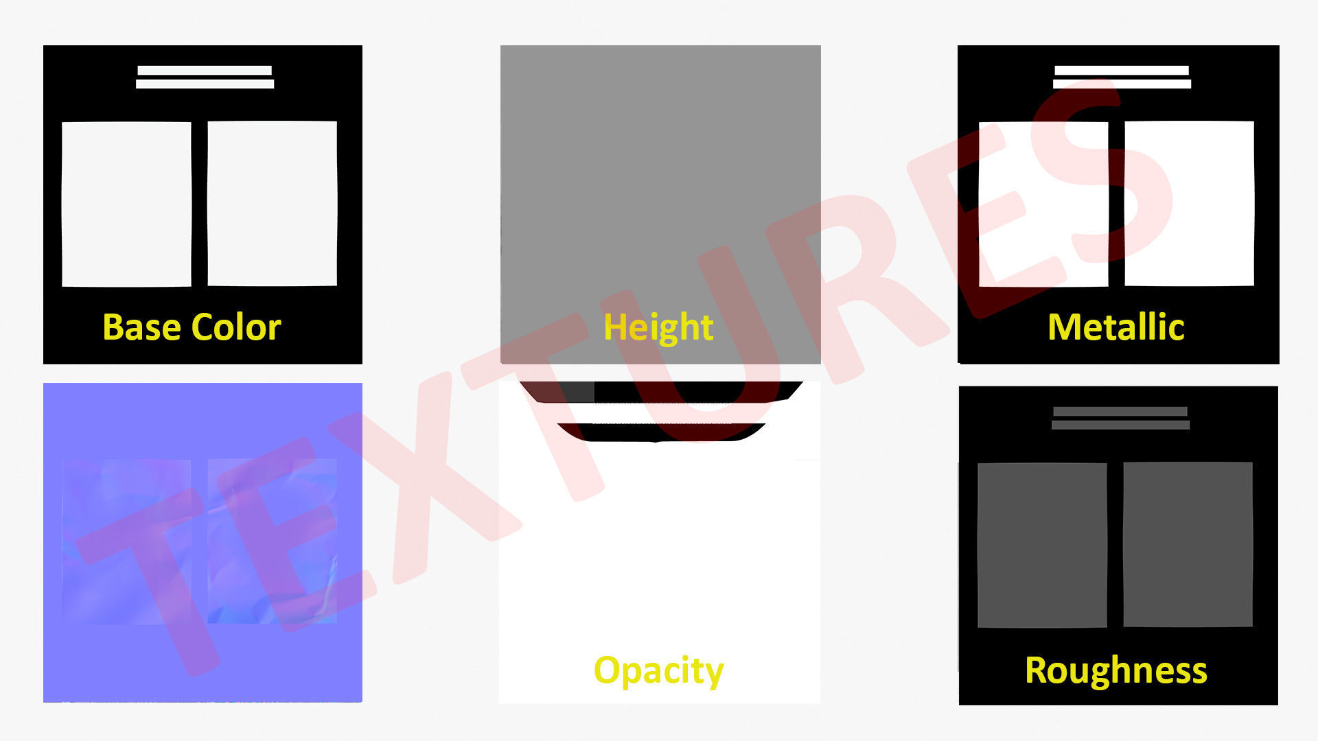 Food Packaging Low-poly 3D model_13