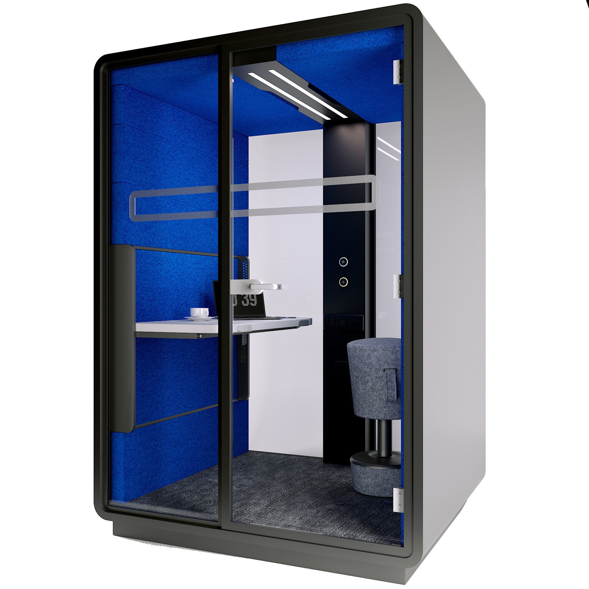 Mikomax Smart Office HUSH WORK Sit and Stand 3D model_1