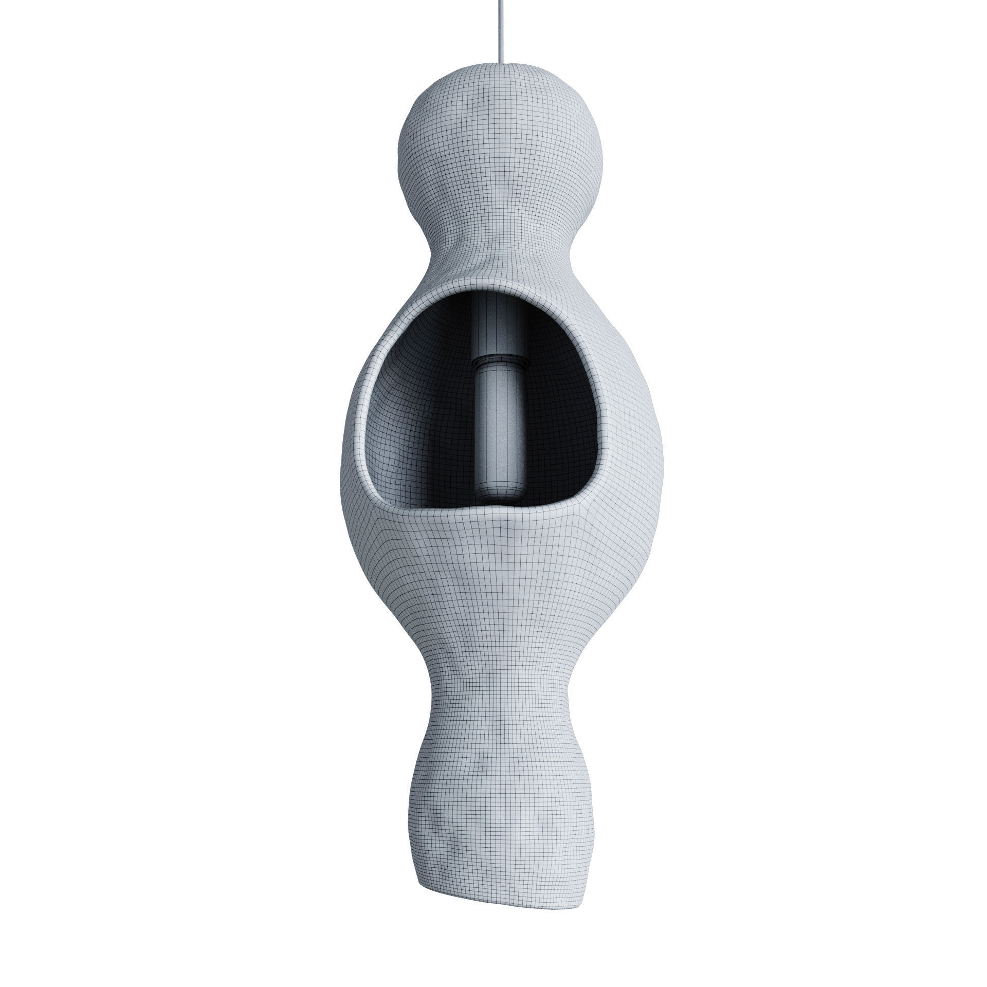 Contemporary Sculptural Hand-built Single-Shell 3D model | CGTrader