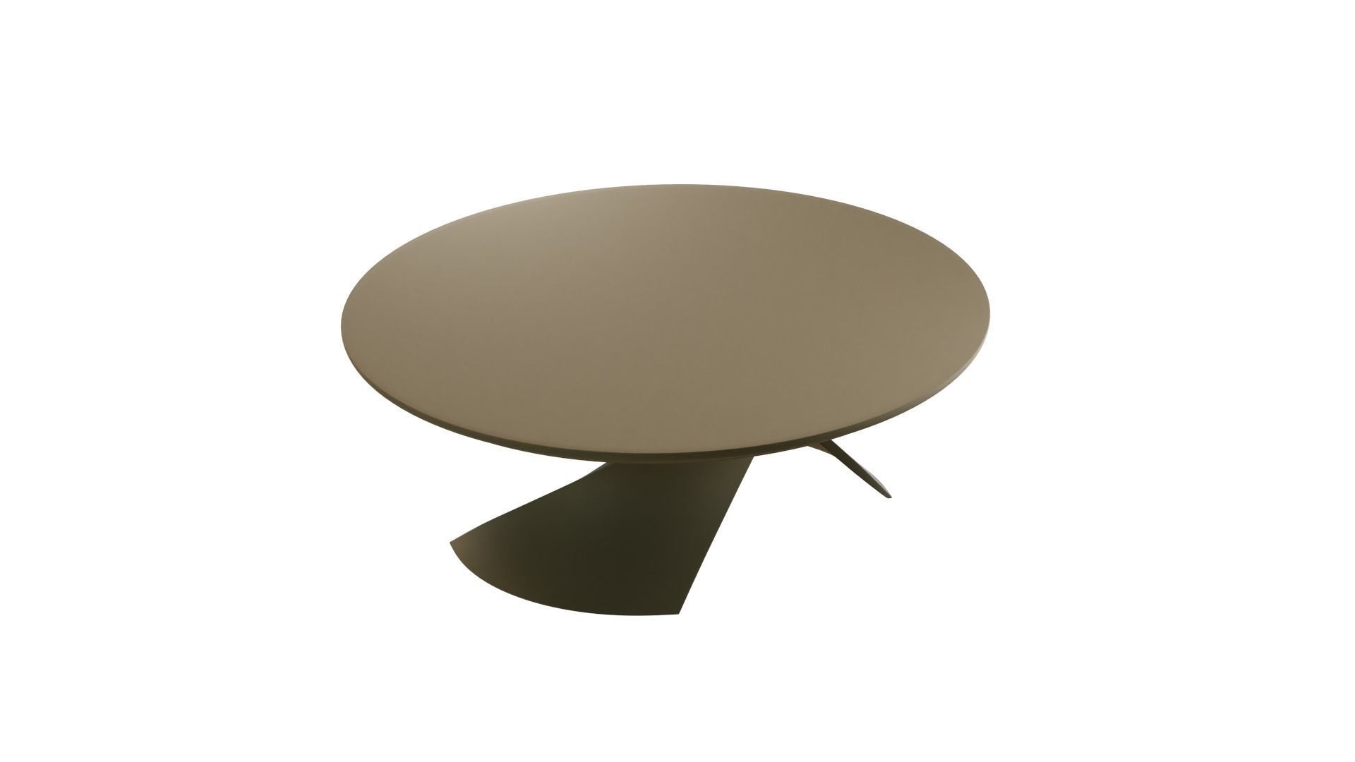 Coffee table02 Low-poly 3D model_4
