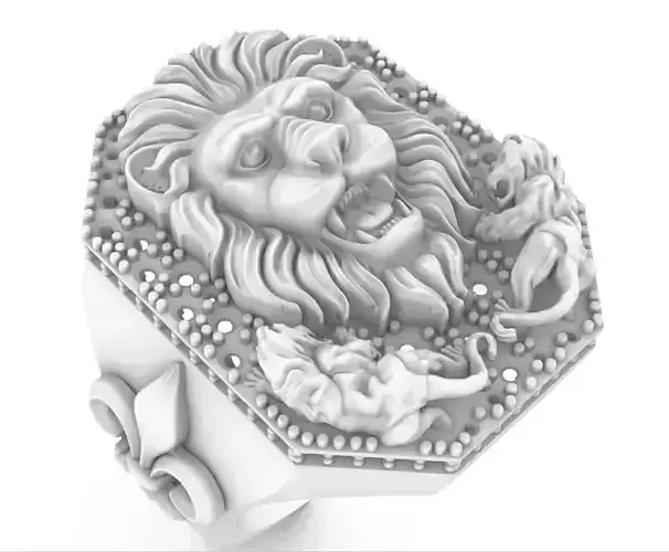 lion men ring