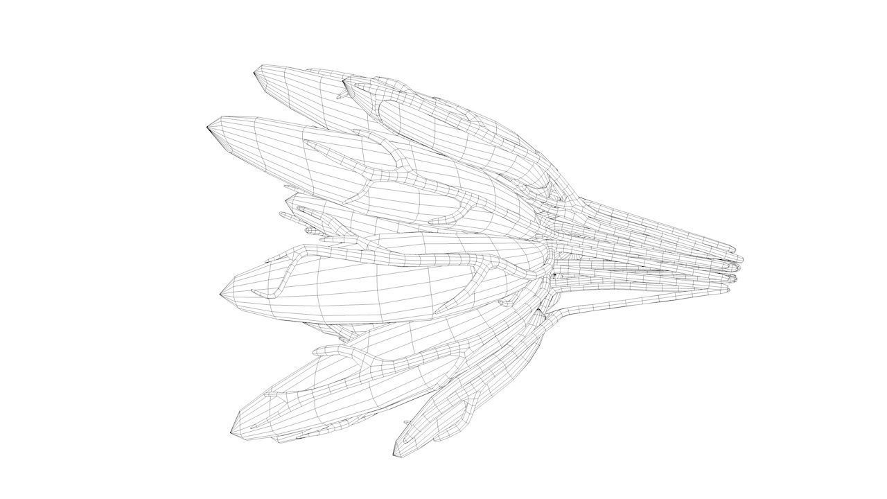 Mammary Gland Low-poly 3D model_17