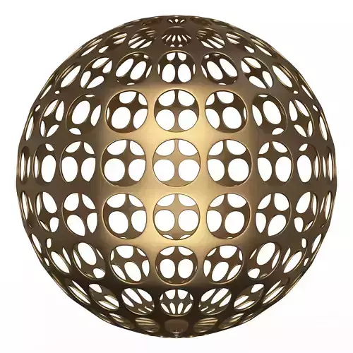 Sphere Ball 001 Low-poly 3D model