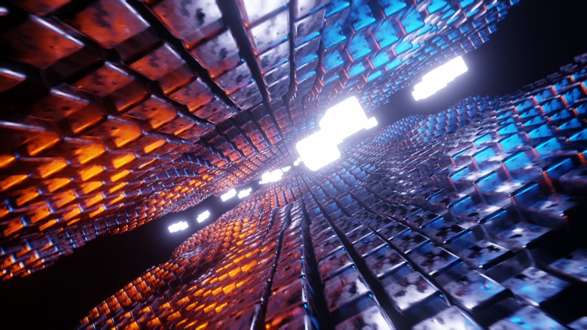 A Sifi Video loop Low-poly 3D model_6