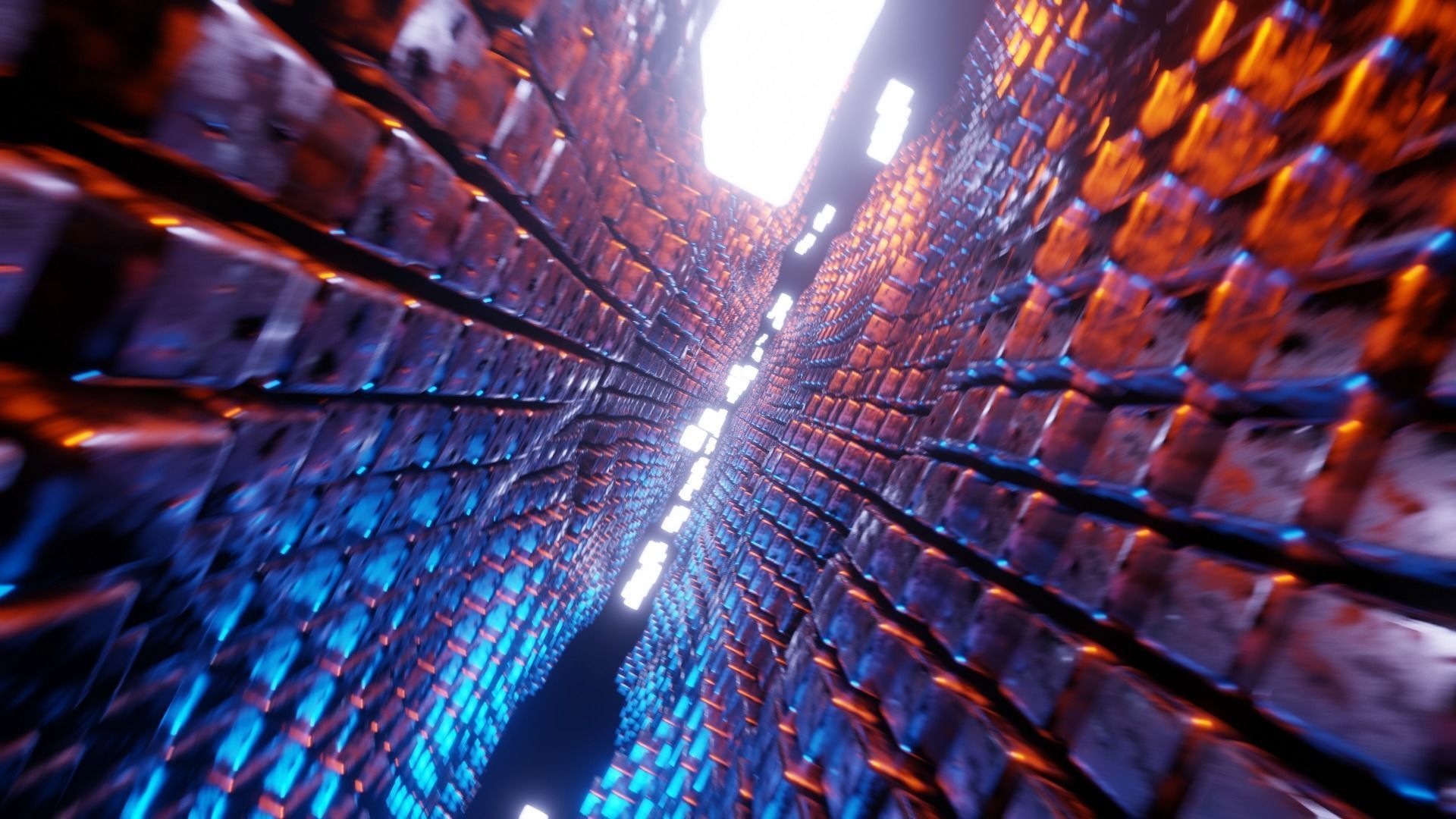 A Sifi Video loop Low-poly 3D model_4