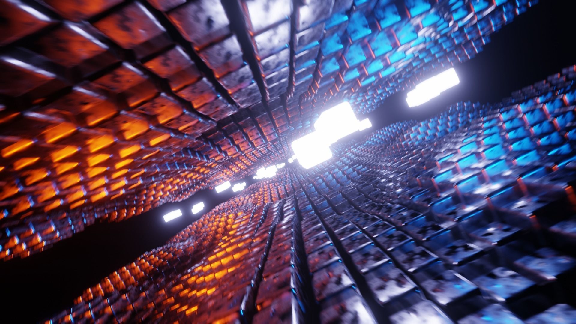 A Sifi Video loop Low-poly 3D model_5