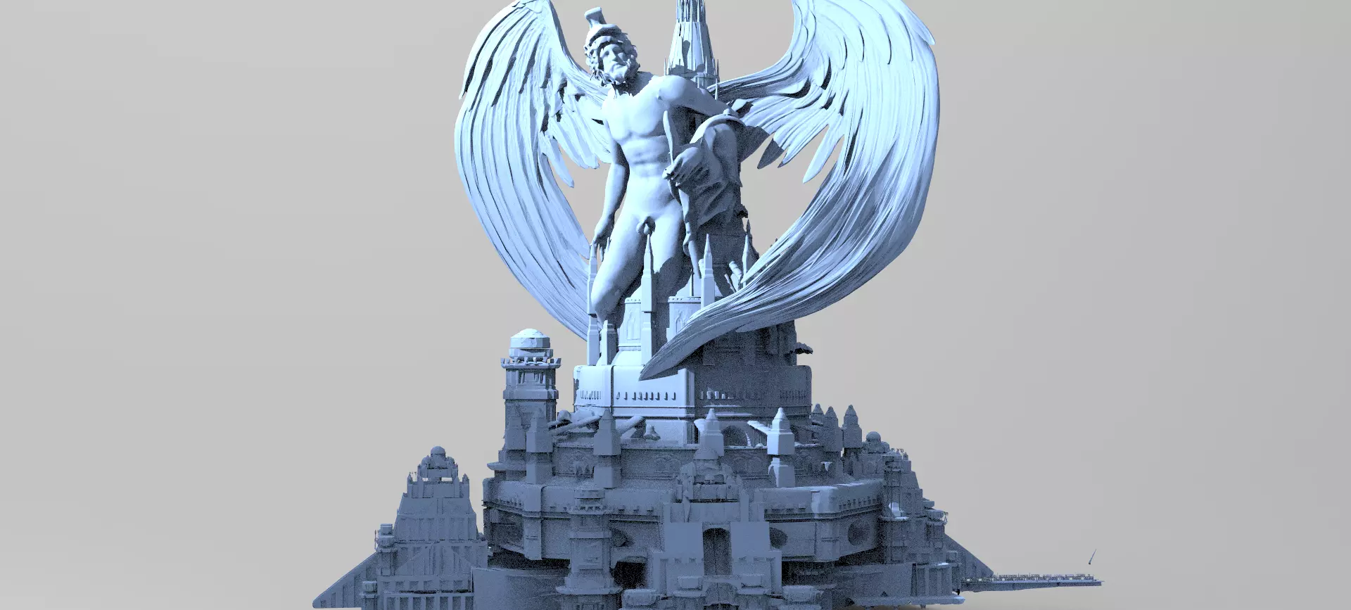 Camelot  Tower kit bash 1 Palace 3D 3D model_0