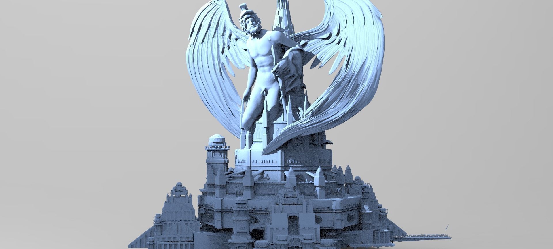 Camelot  Tower kit bash 1 Palace 3D 3D model_1